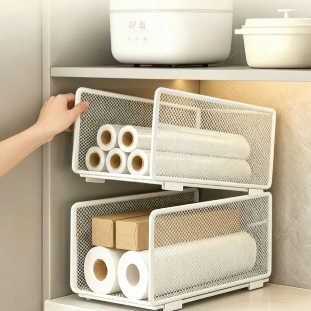 Sous Vide Rack Stainless Steel - Multi-Layer Kitchen Storage Rack Iron Large
