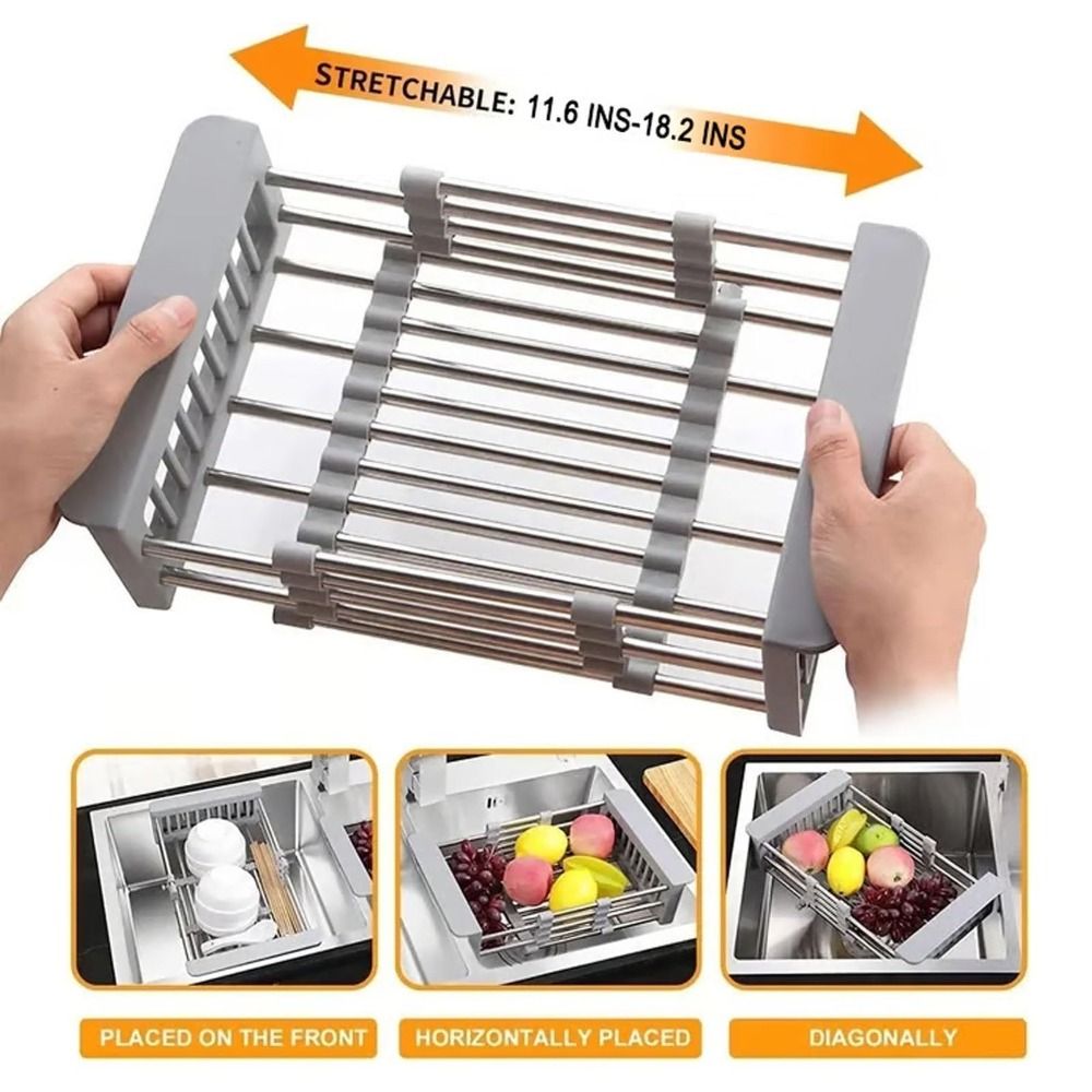 Sous Vide Rack Stainless Steel - Gifts Extend Kitchen Sink Drain Basket