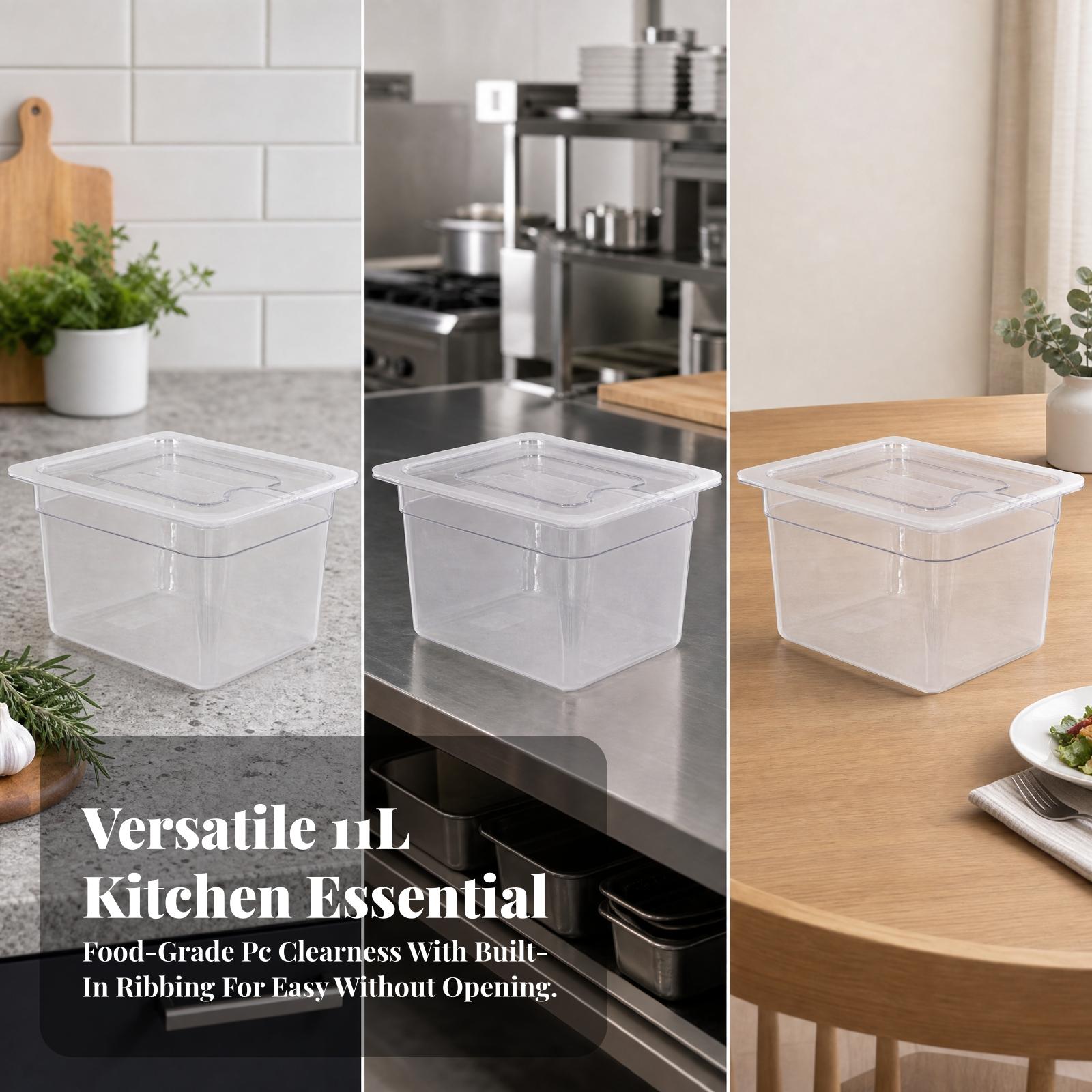 11L Clear Sous Vide Water Bath - Sous Vide Container With Lid 11L recension och pris