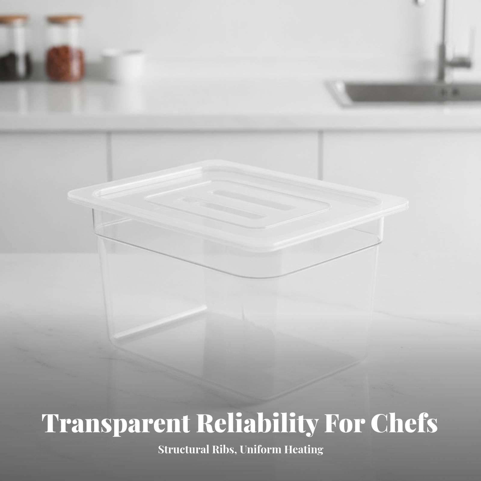 11L Clear Sous Vide Water Bath - Sous Vide Container With Lid 11L recension och pris