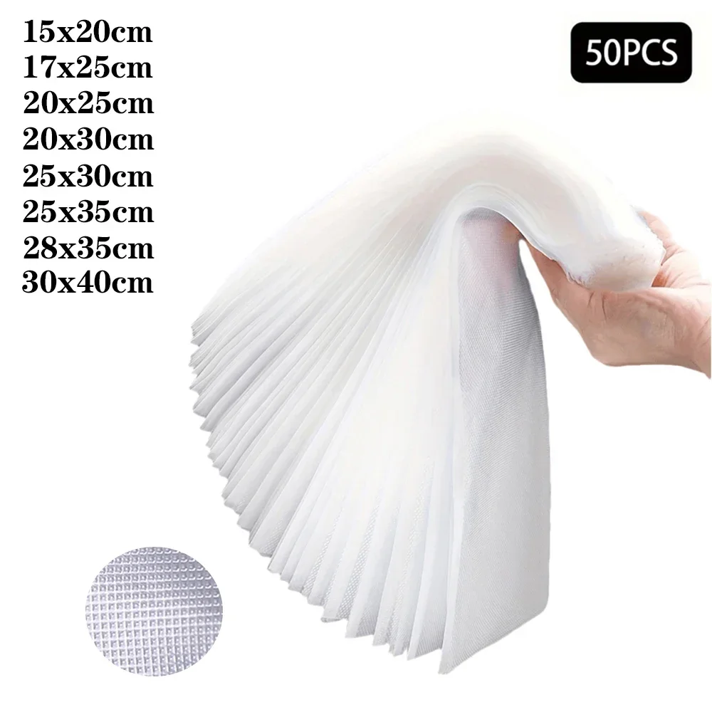 50 Premium Vacuum Sealer Bags, - Vacuum Sealer Bags Rolls Bpa Free recension och pris