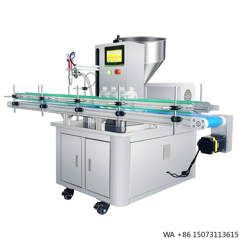 Auto Rotor Pump Filler with Co - Chamber Vacuum Sealer Commercial recension och pris