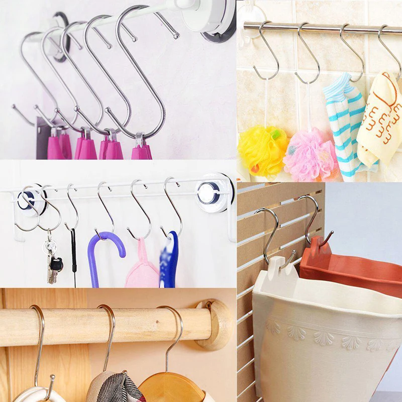 10Pcs S-Shape Hook Stainless S - Sous Vide Rack Stainless Steel recension och pris