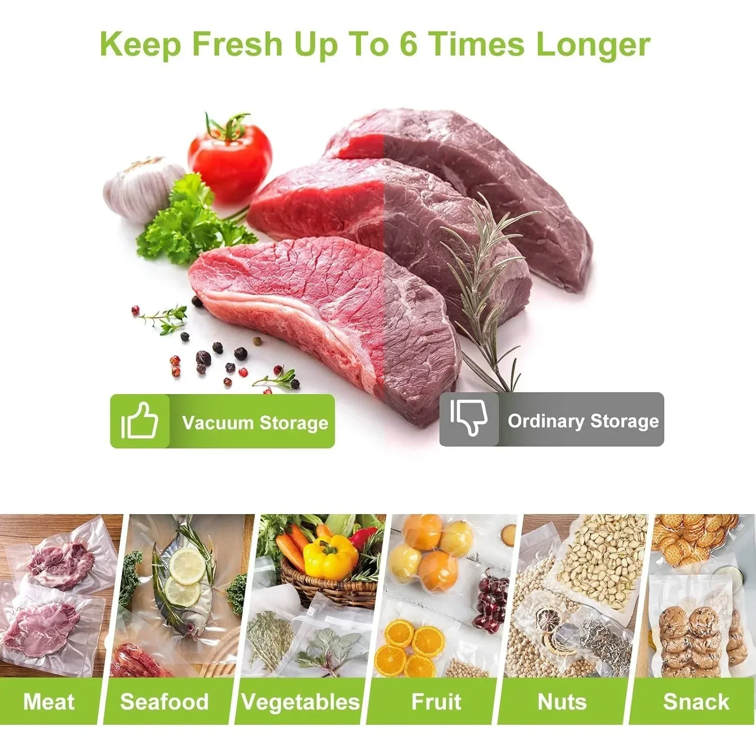 BPA Free Food Vacuum Sealer Ro - Vacuum Sealer Bags Rolls Bpa Free recension och pris
