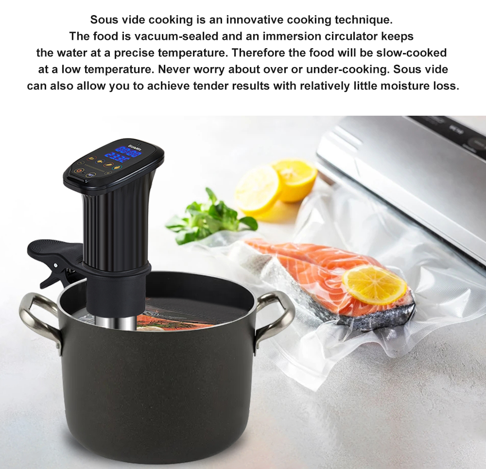 Digital Timer Immersion Circul - Sous Vide Immersion Circulator Wifi recension och pris