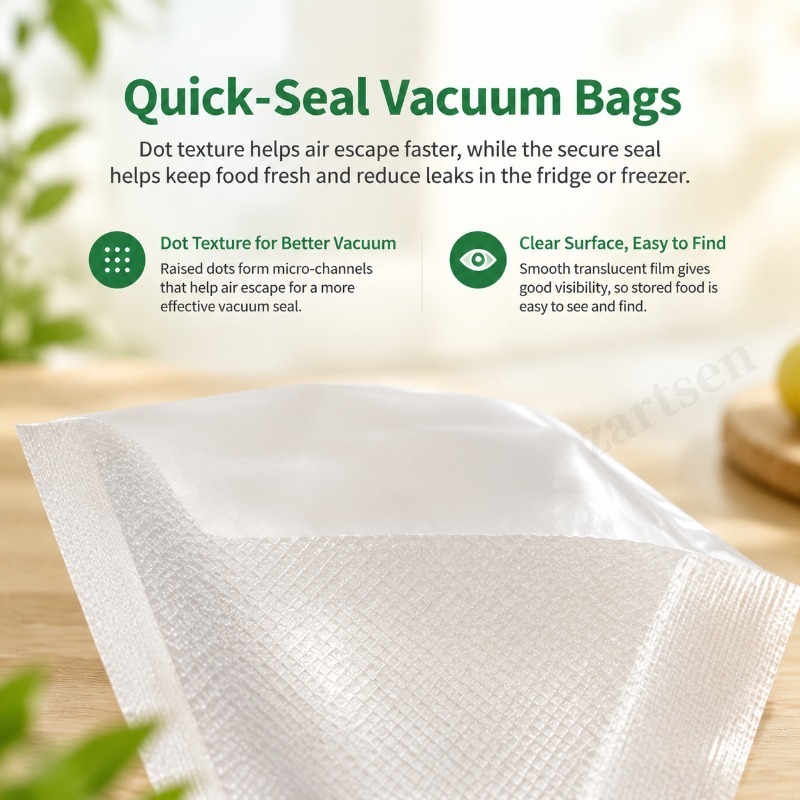 1 Rolls Vacuum Bags for Food,  - Vacuum Sealer Bags Rolls Bpa Free recension och pris