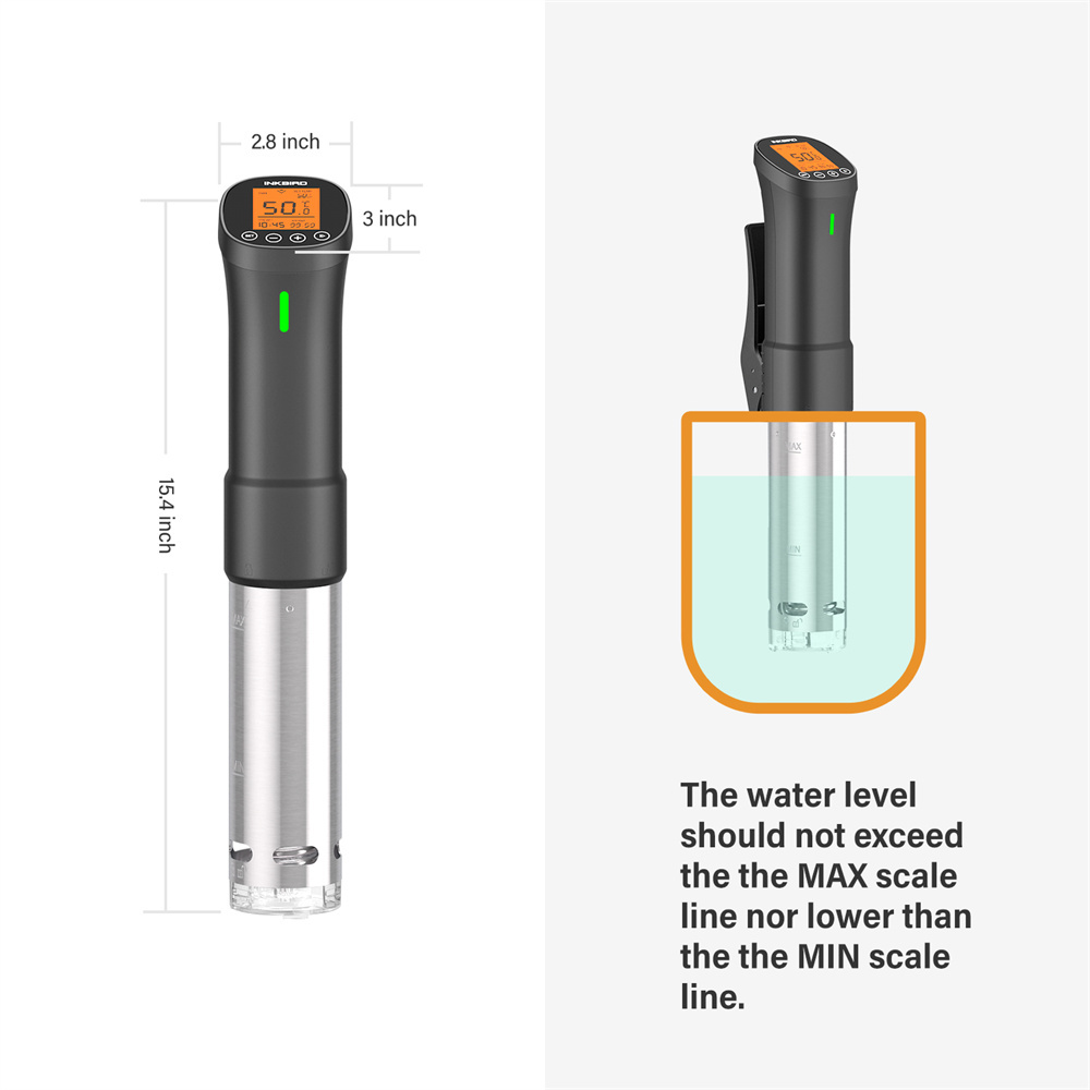 INKBIRD Culinary Sous Vide ISV - Sous Vide Immersion Circulator Wifi recension och pris