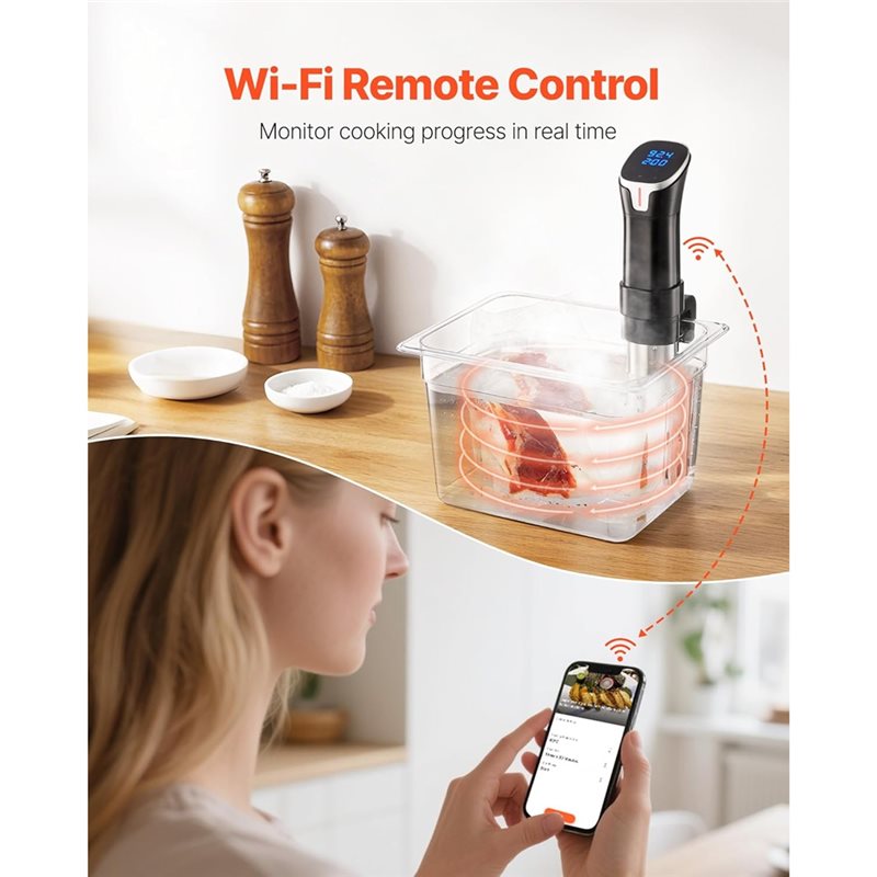 A84G-Sous-Vide Precision Cooke - Sous Vide Precision Cooker 1100W recension och pris