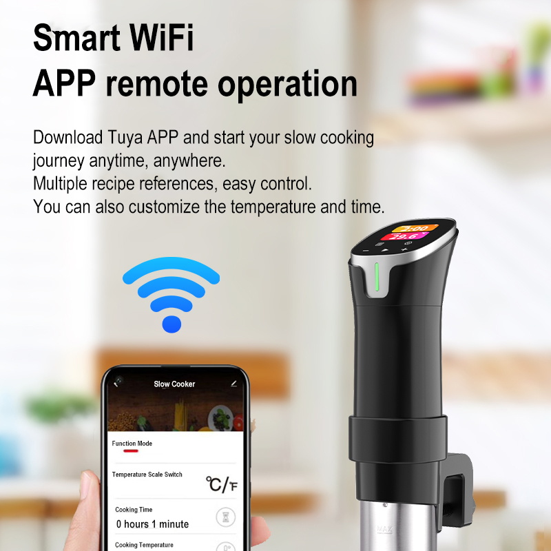 WIFI Sous Vide Cooker 1100W LC - Sous Vide Immersion Circulator Wifi recension och pris