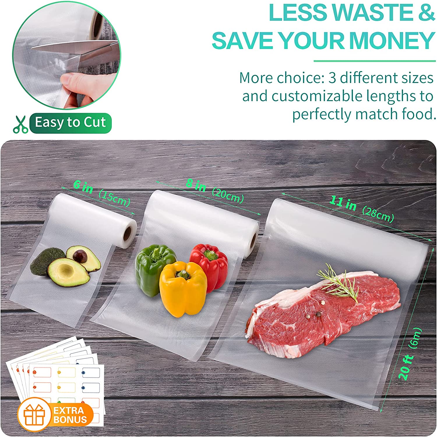 Kitchen Bags For Vacuum Food V - Vacuum Sealer Machine For Sous Vide recension och pris
