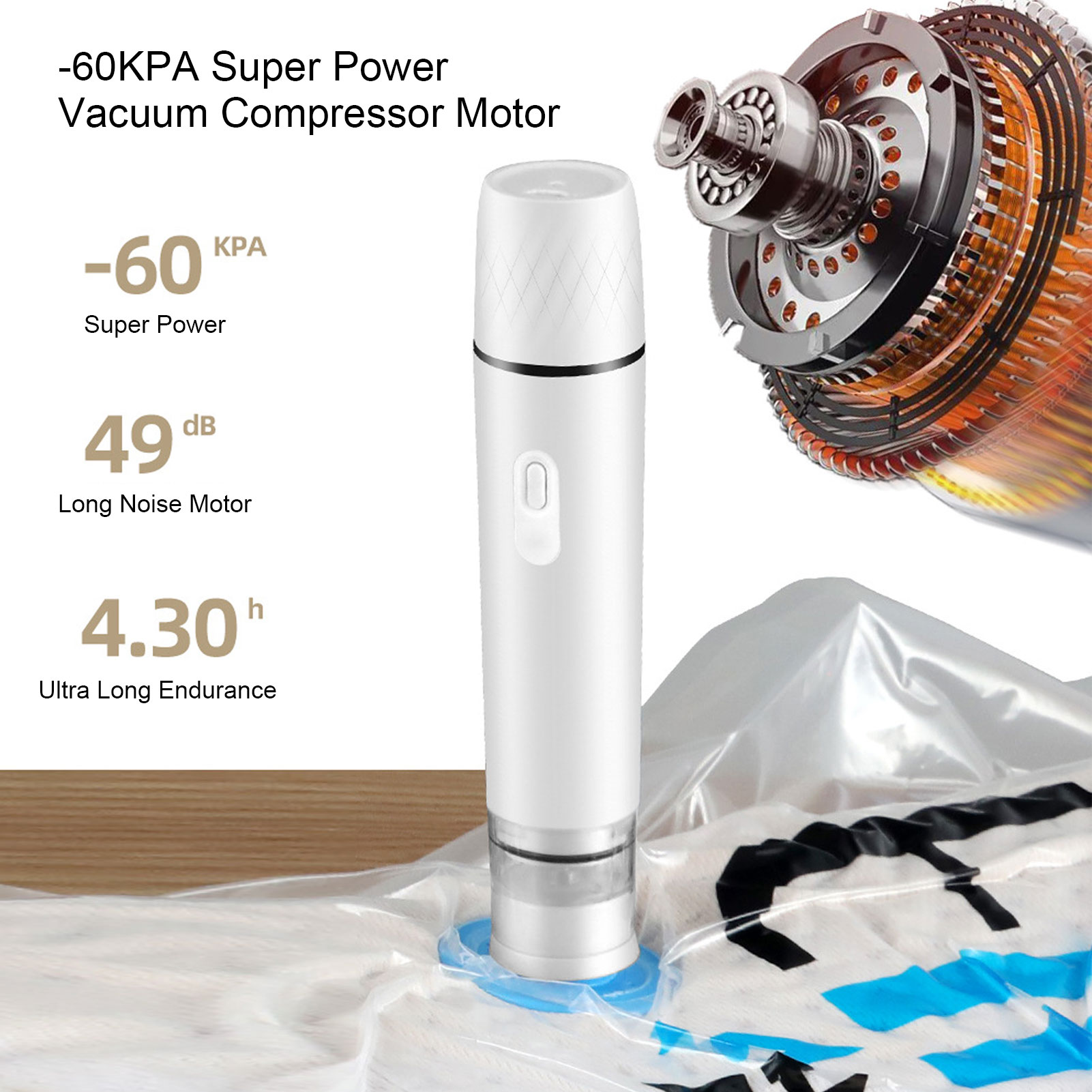 Electric Air Pump Handheld Vac - Vacuum Sealer Machine For Sous Vide recension och pris