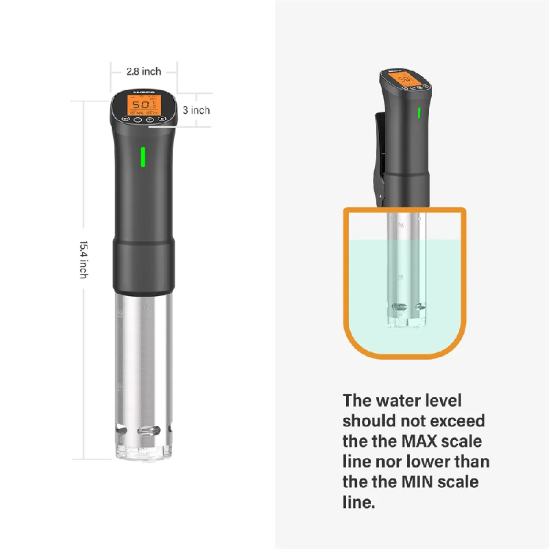 Wi-Fi Precision Cooker Powerfu - Sous Vide Immersion Circulator Wifi recension och pris