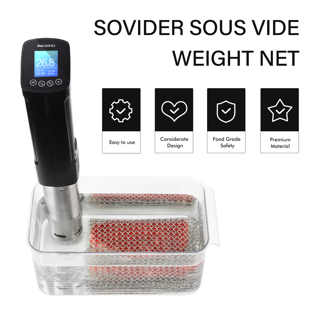 SOVIDER Food-Grade Stainless S - Sous Vide Weights Food Grade recension och pris