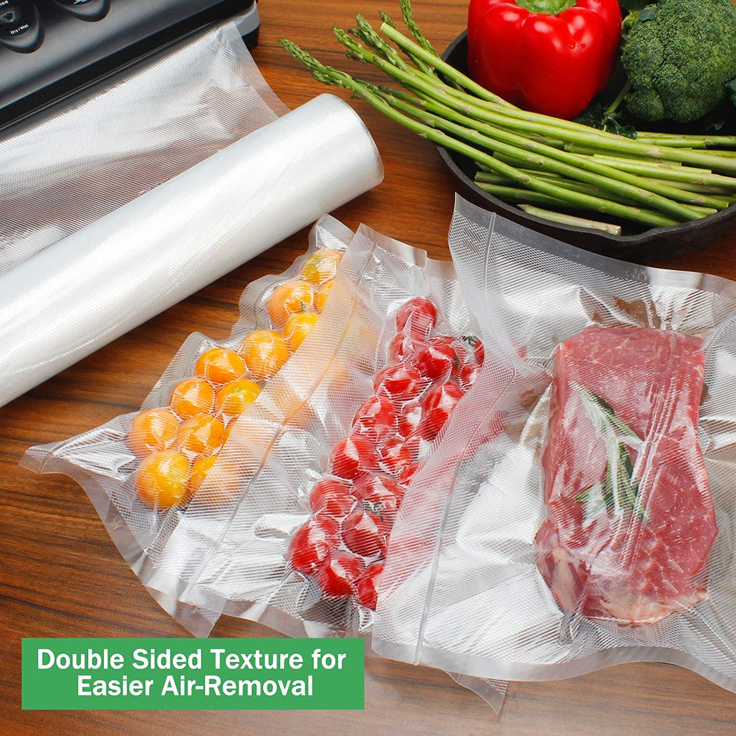 Vacuum bags for food Vacuum Se - Vacuum Sealer Machine For Sous Vide recension och pris