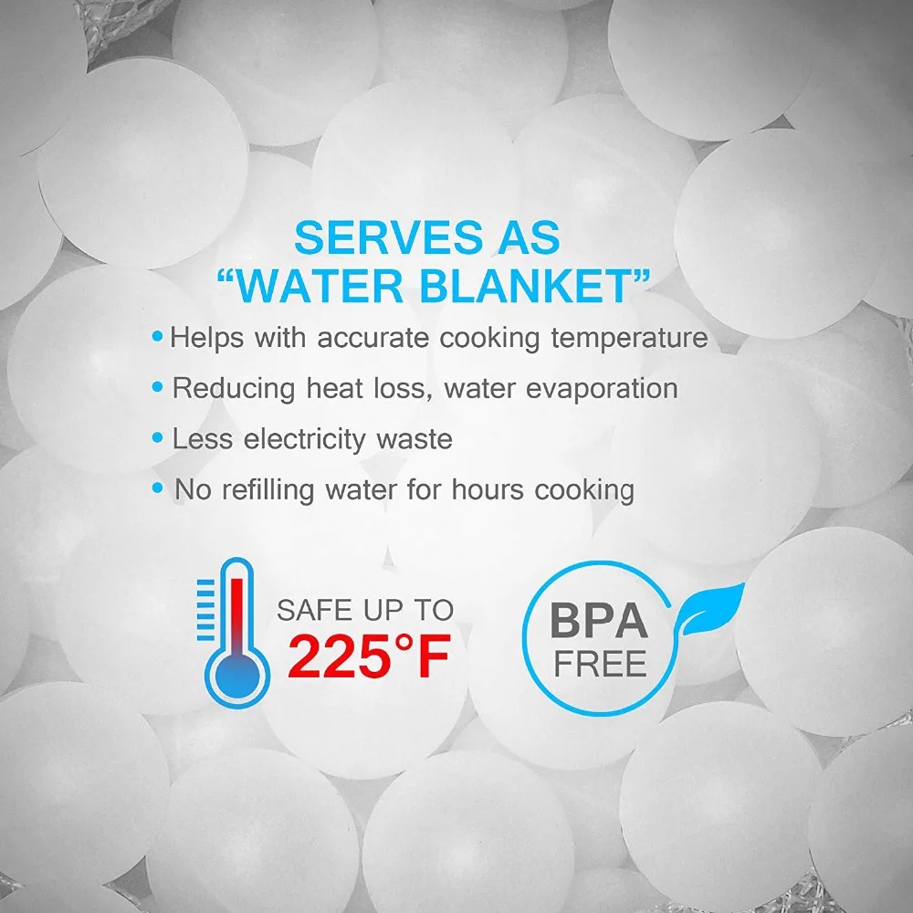 250pcs Vegetarian Heat Preserv - Sous Vide Cooking Balls 250Pcs recension och pris