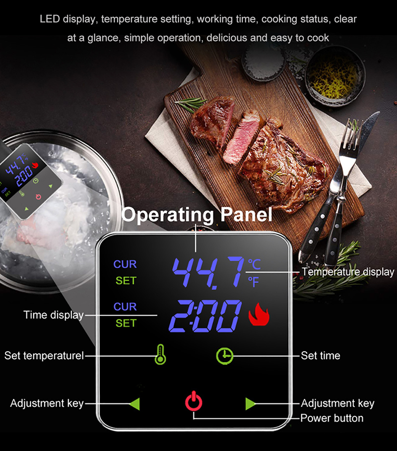 Sous Vide Precision Cooker 110 - Sous Vide Precision Cooker 1100W recension och pris