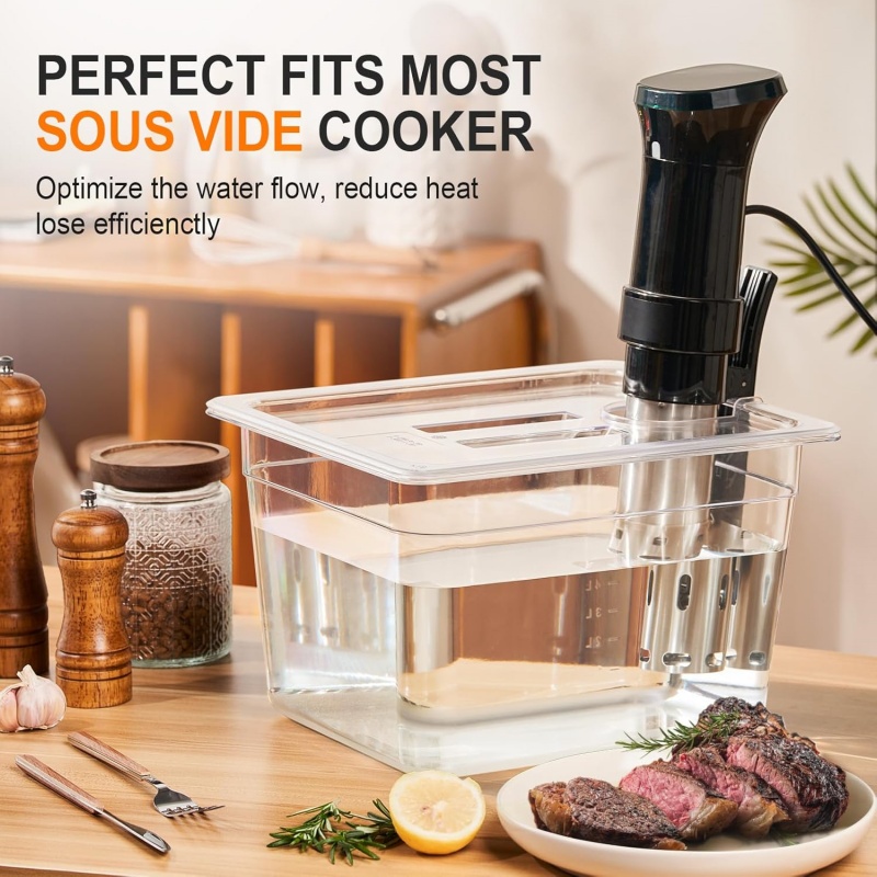 6L/11L/25L Sous Vide Container - Sous Vide Container With Lid 11L recension och pris