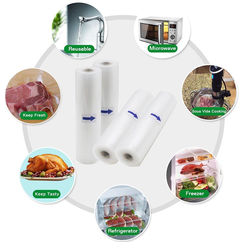 Vacuum Food Sealer Bags Roll S - Vacuum Sealer Bags Rolls Bpa Free recension och pris