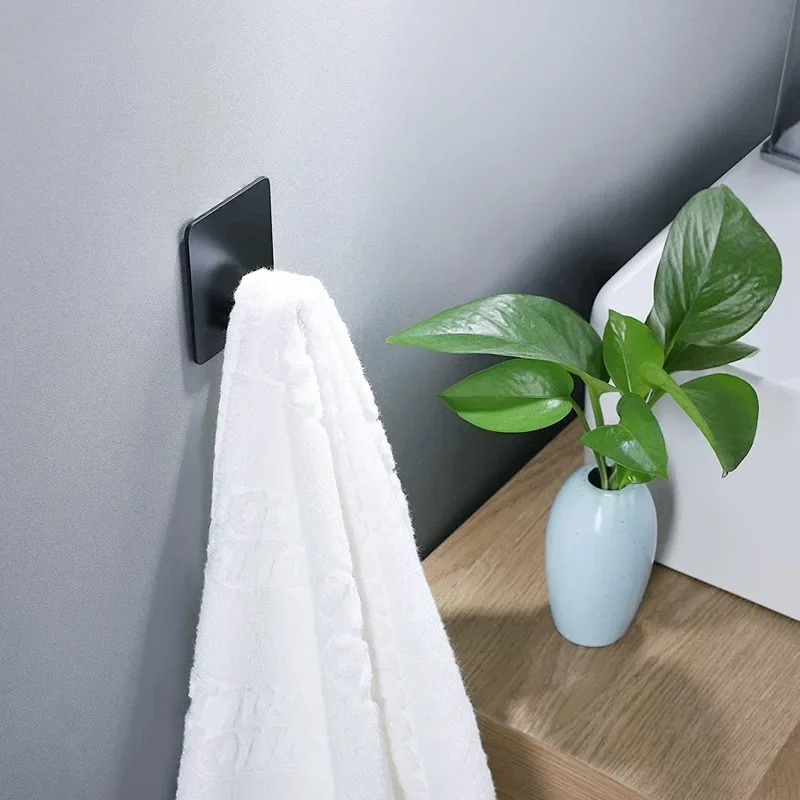 1pc/4pc Bathroom Clothes Hooks - Sous Vide Rack Stainless Steel recension och pris