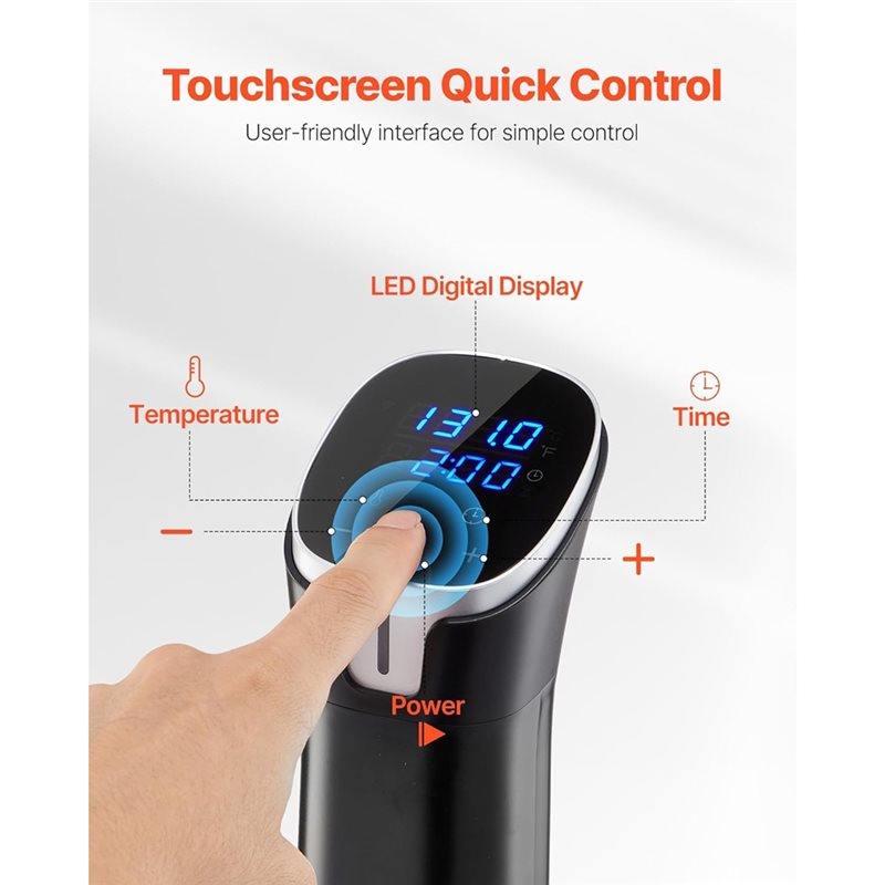 A23F-Precision Cooker Sous-Vid - Sous Vide Precision Cooker 1100W recension och pris