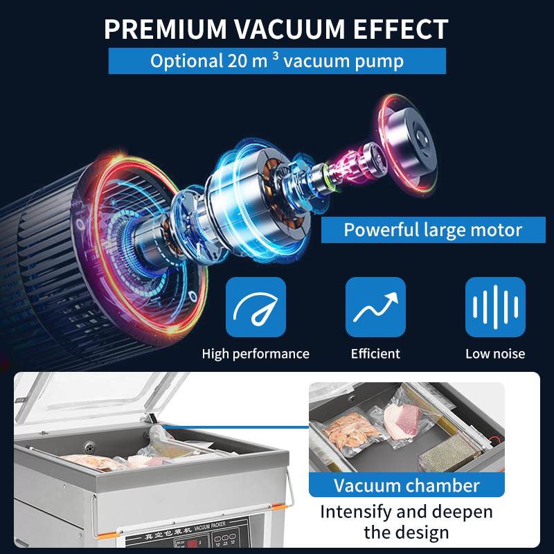 DZ-500  Vertical Single Chambe - Chamber Vacuum Sealer Commercial recension och pris