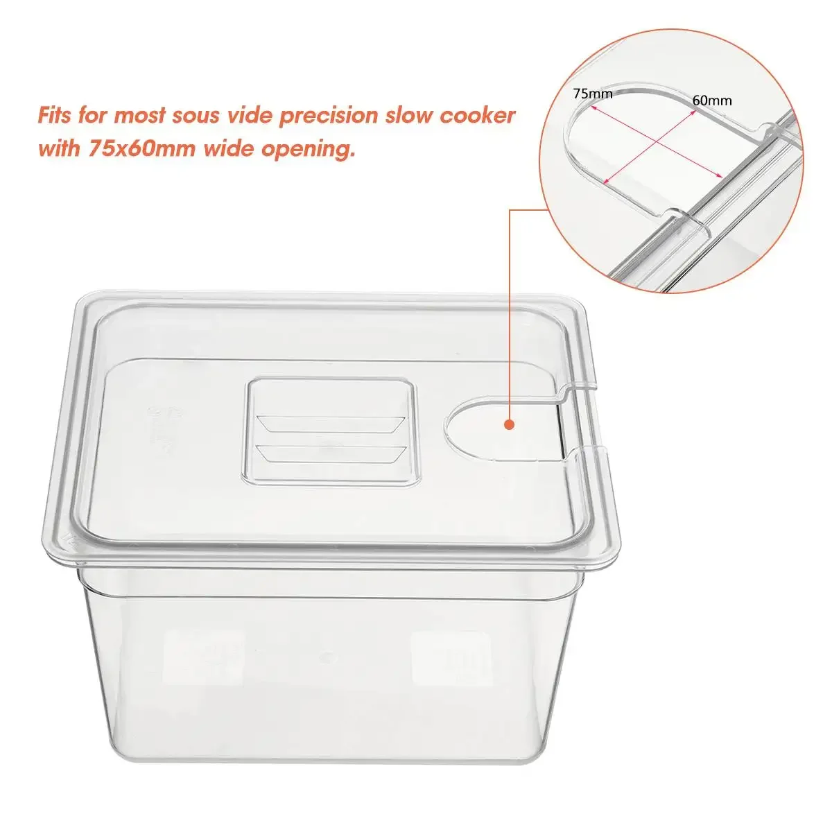 6L 11L Sous Vide Container Wat - Sous Vide Container With Lid 11L recension och pris