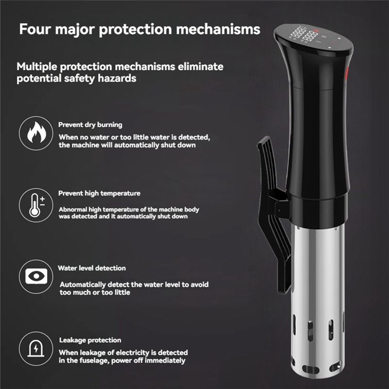 M02K-Vacuum Sous Vide Cooker 1 - Sous Vide Precision Cooker 1100W recension och pris