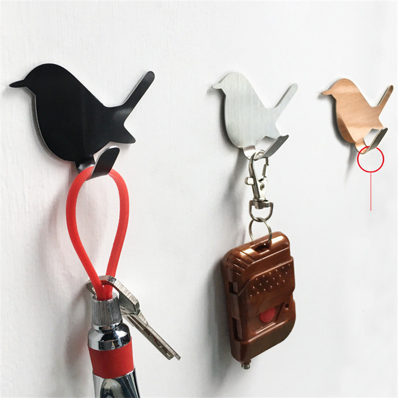 2Pcs Self Adhesive Hooks Bird  - Sous Vide Rack Stainless Steel recension och pris