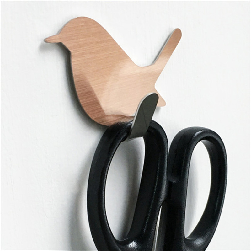 2Pcs Self Adhesive Hooks Bird  - Sous Vide Rack Stainless Steel recension och pris