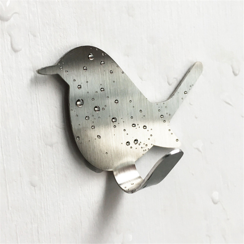 2Pcs Self Adhesive Hooks Bird  - Sous Vide Rack Stainless Steel recension och pris