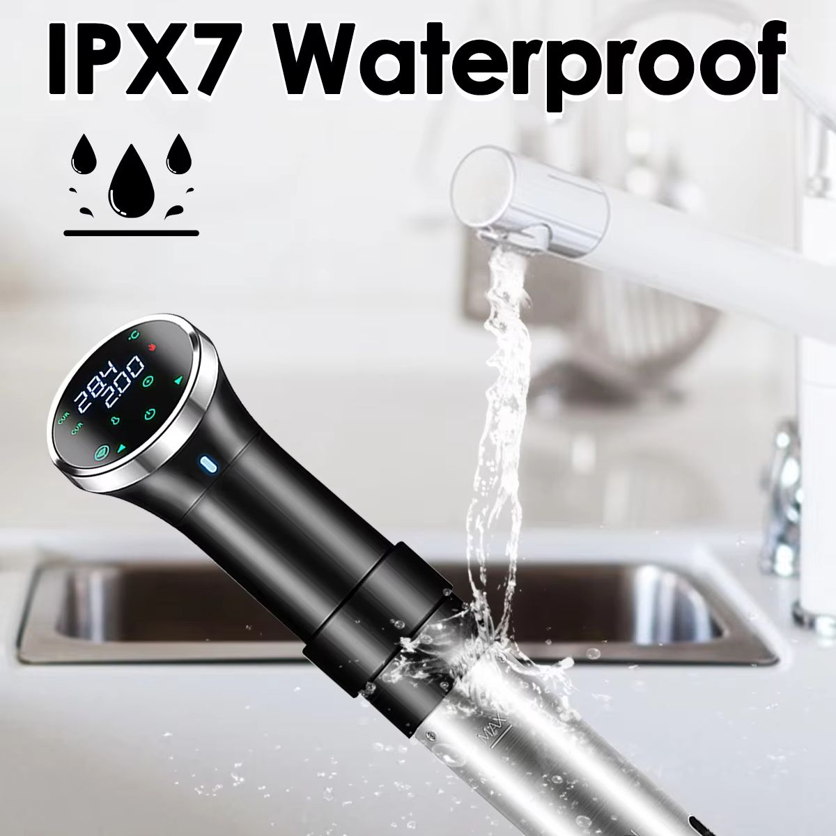 Sous Vide Cooker 1100W Immersi - Sous Vide Precision Cooker 1100W recension och pris