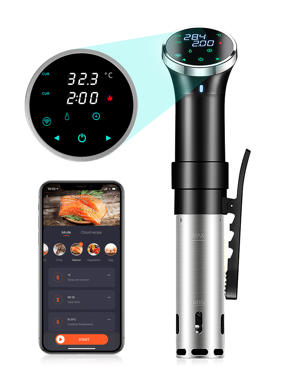 Sous Vide Cooker 1100W Immersi - Sous Vide Precision Cooker 1100W recension och pris