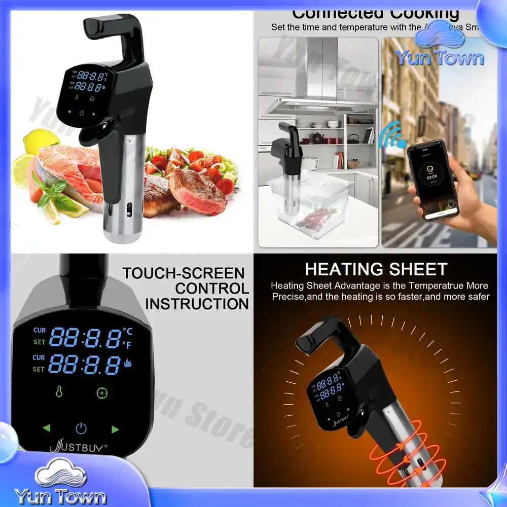 Smart WiFi Sous Vide Machine I - Sous Vide Immersion Circulator Wifi recension och pris