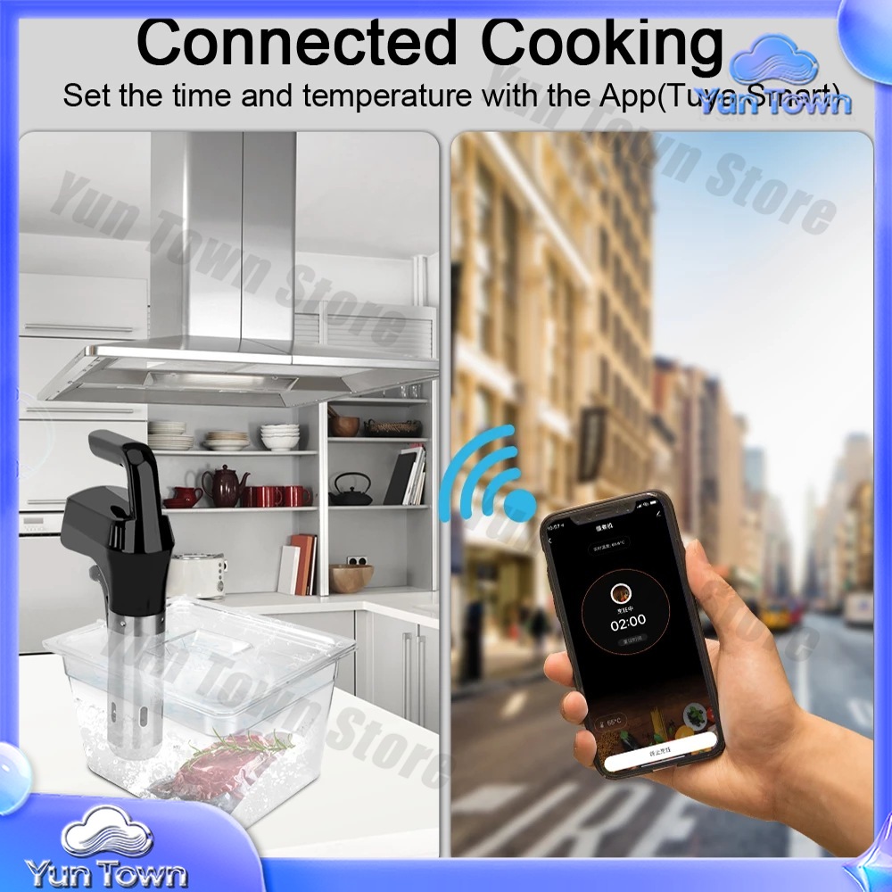 Smart WiFi Sous Vide Machine I - Sous Vide Immersion Circulator Wifi recension och pris